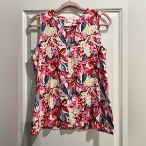 Chico's Lily Hardware Tank in Drlightgul Pink